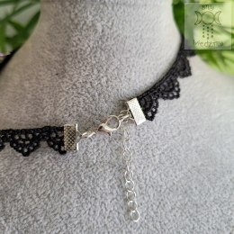 Kolia Lawenda ametyst księżyc moon choker dusik goth gothic