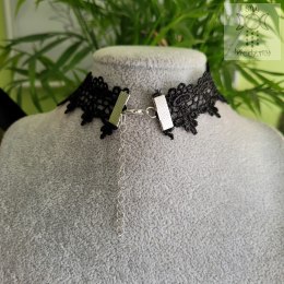 Kolia Silver Cross choker dusik Krzyż krzyże goth gothic