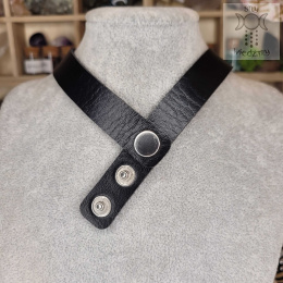 Obroża Flower Cross naszyjnik choker Krzyż