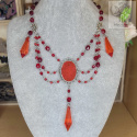 Kolia Crystal Red Black kryształki goth gothic victorian