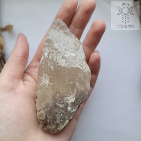 Kwarc dymny w skale macierzystej 194g bryłka duża Kwarc dymny w skale macierzystej 194g bryłka duża