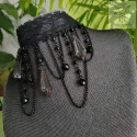 Kolia Lace Crystal kryształki goth gothic