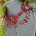 Kolia Marianna burgungowa Bordo krwawa Bloody krzyże cross