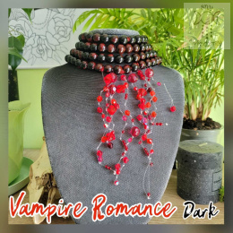 Kolia Vampire Romance Dark perły krew horror Halloween