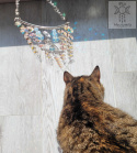 Łapacz Słońca Rainbow Moth kryształki Ćma Ćmy Aurora zajączki opalit girlanda świetlna