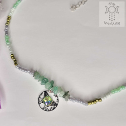 Candy Choker awenturyn stal koraliki