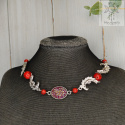 Choker Naszyjnik Fantasy Moon howlit księżyc