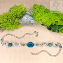 Choker Naszyjnik Fantasy Moon jadeit księżyc