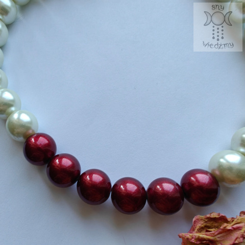 Choker Vampire Pearls perły perełki krew bloody romance Choker Vampire Pearls perły perełki krew bloody romance
