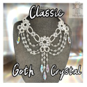 Kolia Classic Goth Black gotycka kolia czarna gothic witch victorian choker naszyjnik