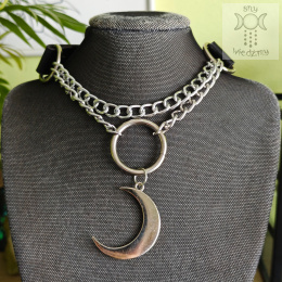 Obroża The Moon choker naszyjnik