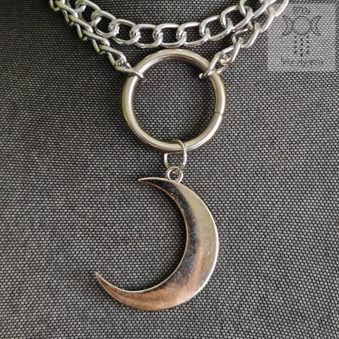 Obroża The Moon choker naszyjnik Obroża The Moon choker naszyjnik