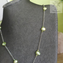 Naszyjnik Fairy Pearls stal perły naturalne słodkowodne barwione