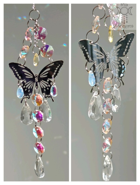 Motylia Łapacz Słońca pomarańczowo niebieski kryształki zajączki świetlne Aurora motyl ćma moth Motylia Łapacz Słońca pomarańczowo niebieski kryształki zajączki świetlne Aurora motyl ćma moth