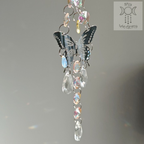 Motylia Łapacz Słońca pomarańczowo niebieski kryształki zajączki świetlne Aurora motyl ćma moth Motylia Łapacz Słońca pomarańczowo niebieski kryształki zajączki świetlne Aurora motyl ćma moth