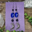 Kolczyki Fantasy Moon noc Kairu księżyc