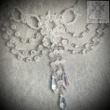 Kolia Classic Goth Crystal stal gotycka kolia kryształowa gothic witch