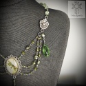 Kolia Crystal Dragonfly ważka zielona Fairy fantasy