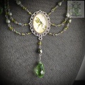 Kolia Crystal Dragonfly ważka zielona Fairy fantasy