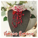 Kolia Vampire Romance perły krew horror Halloween