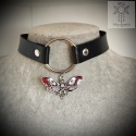 Obroża naszyjnik choker Bloody Moth